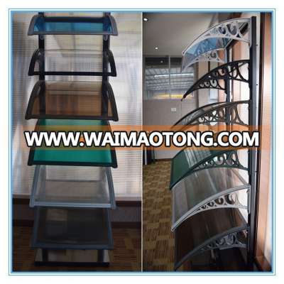 UV coating door awning/PC awning canopy