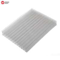 plastics sheet polycarbonate hollow sheet covering and roofing of construction material